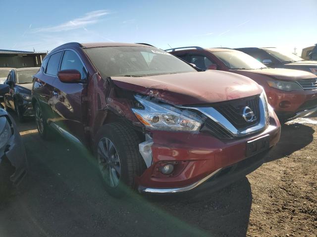  NISSAN MURANO 2018 Червоний