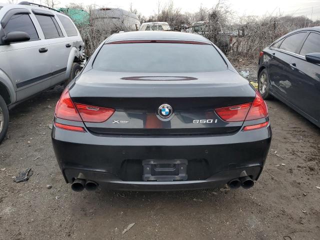  BMW 6 SERIES 2013 Чорний