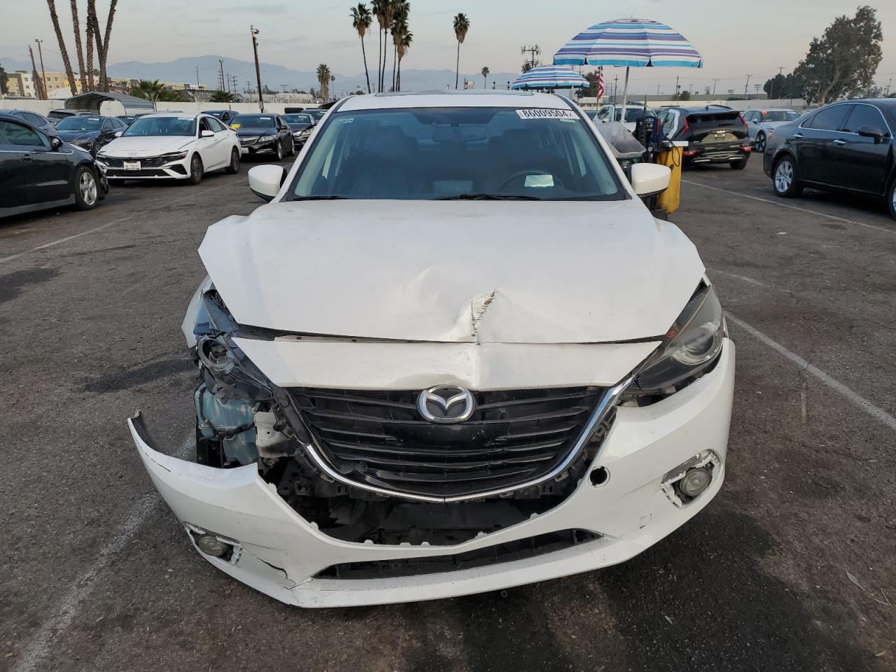 VIN JM1BM1W37E1113384 2014 MAZDA 3 no.5