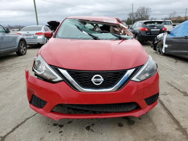  NISSAN SENTRA 2017 Red