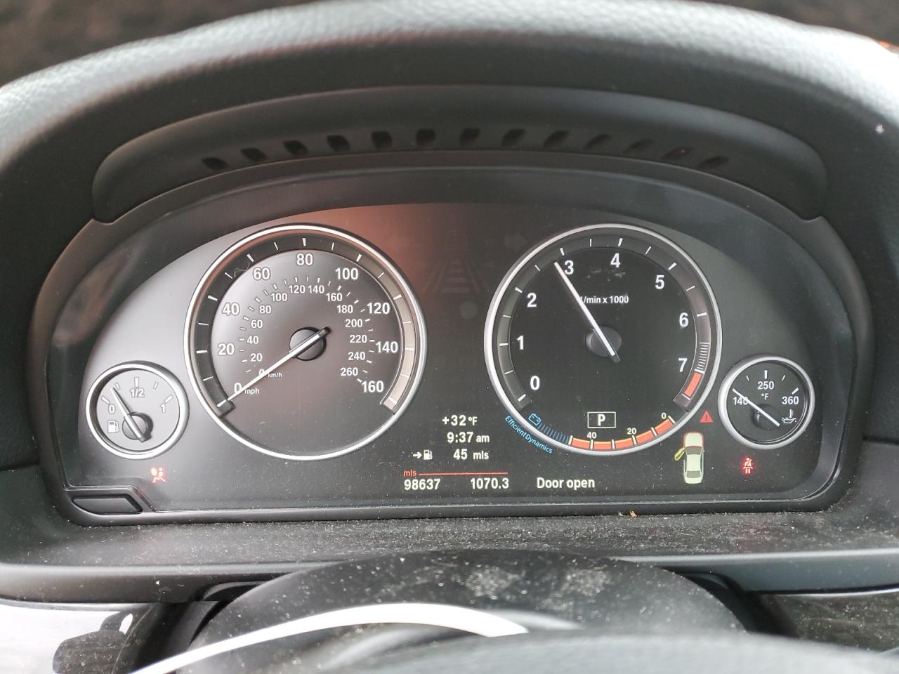 2012 BMW 528 Xi VIN: WBAXH5C51CDW08681 Lot: 85310014