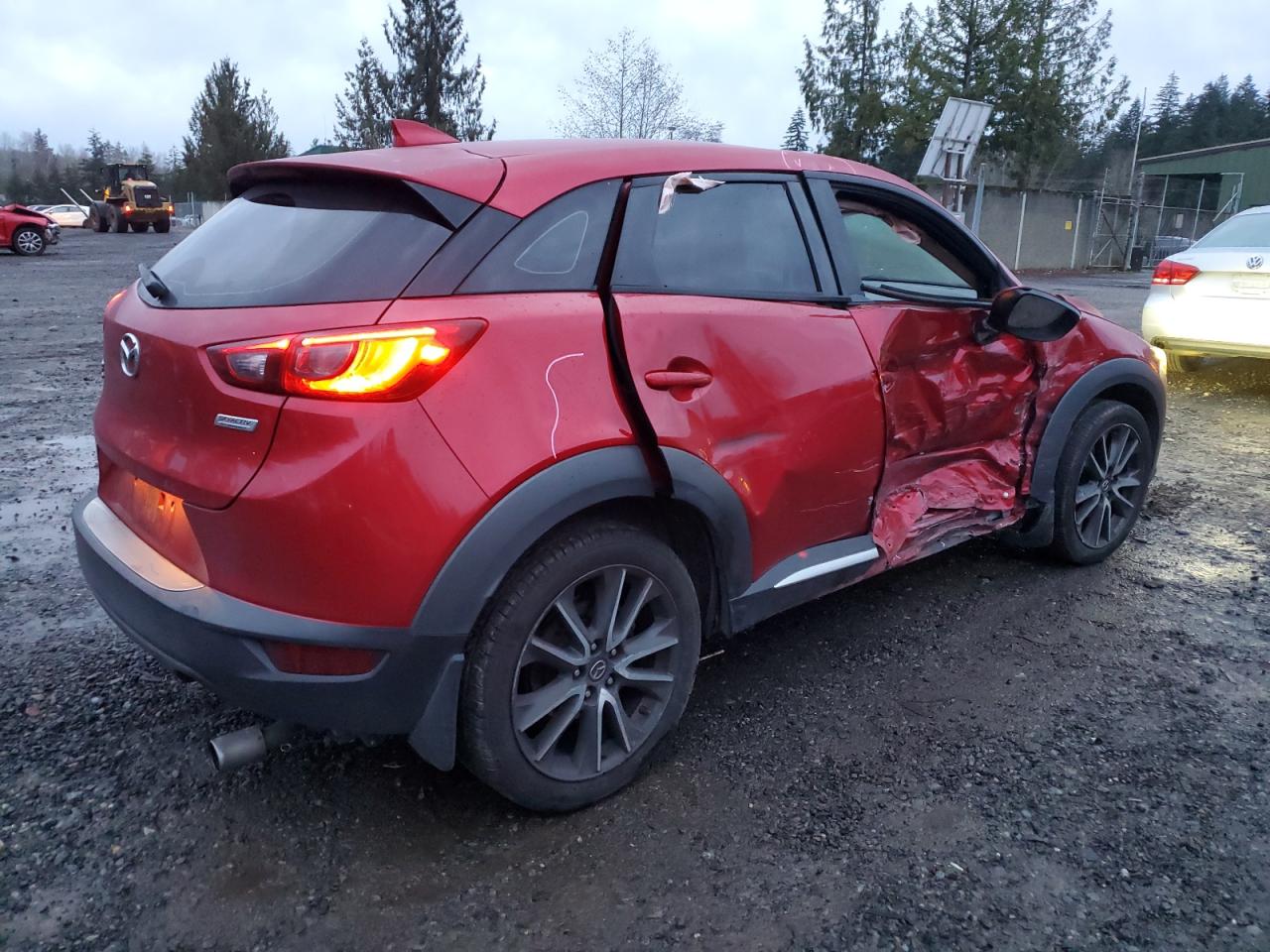 VIN JM1DKFD74H0165955 2017 MAZDA CX-3 no.3