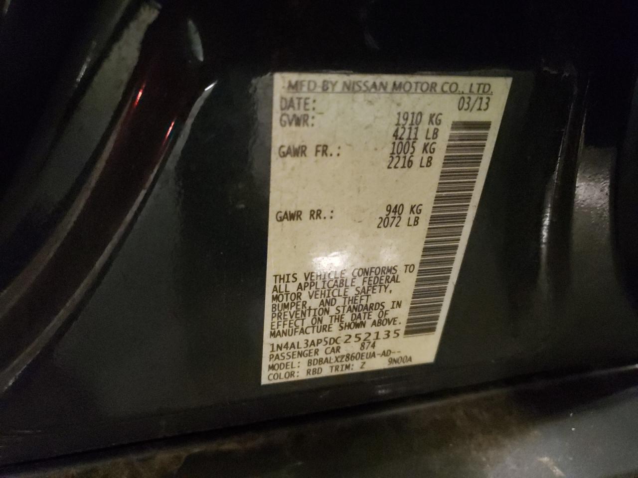 2013 Nissan Altima - Image 14