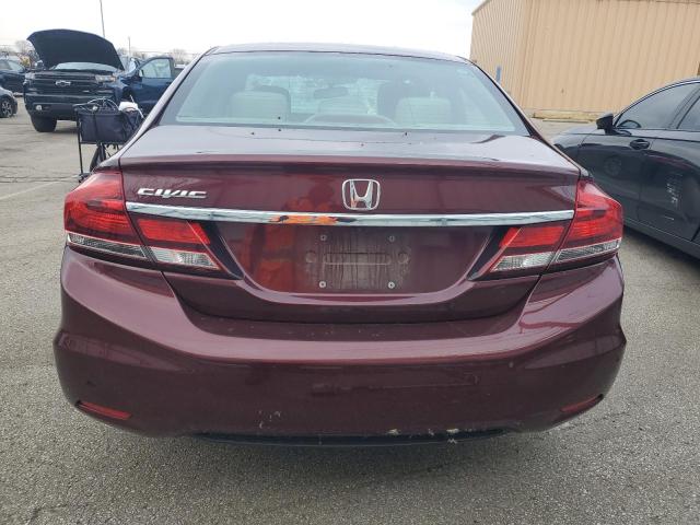  HONDA CIVIC 2014 Burgundy