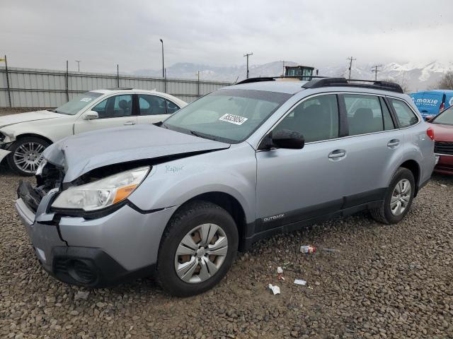  SUBARU OUTBACK 2013 Серебристый