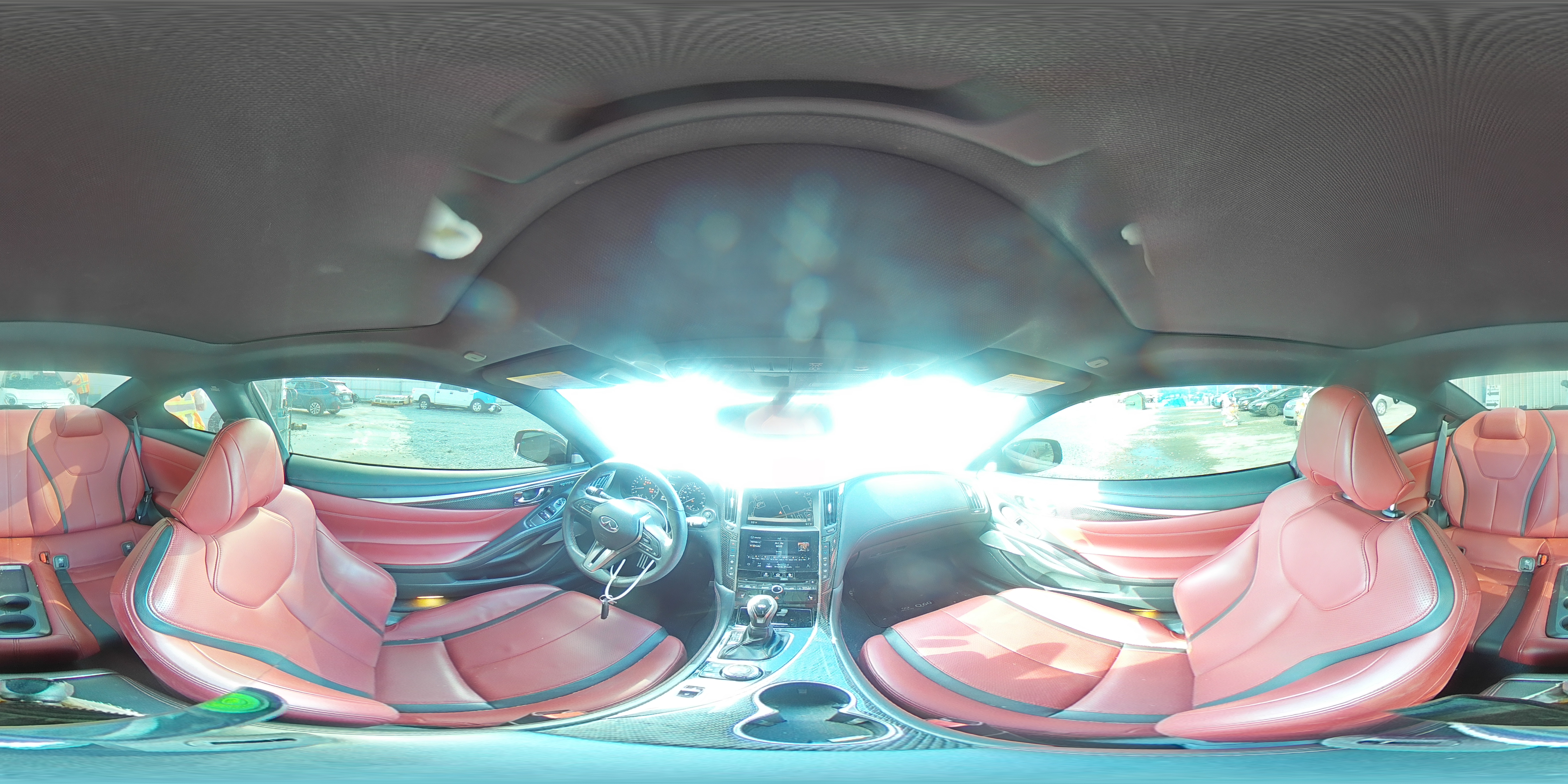 2020 Infiniti Q60 Red Sport 400 VIN: JN1FV7EK4LM400383 Lot: 87031234