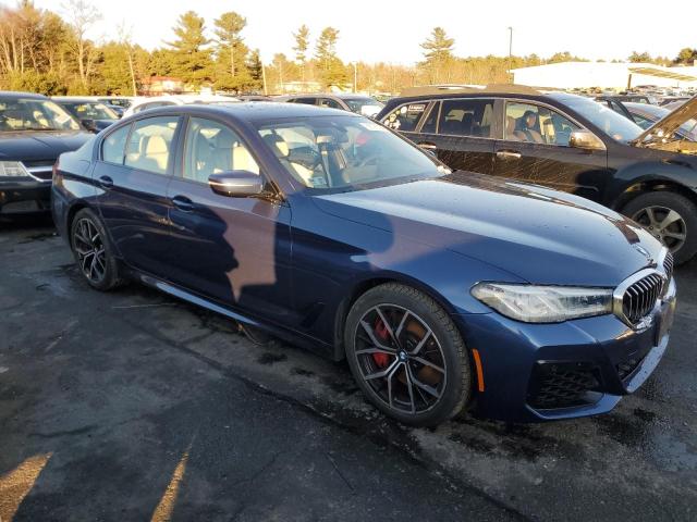  BMW 5 SERIES 2021 Blue