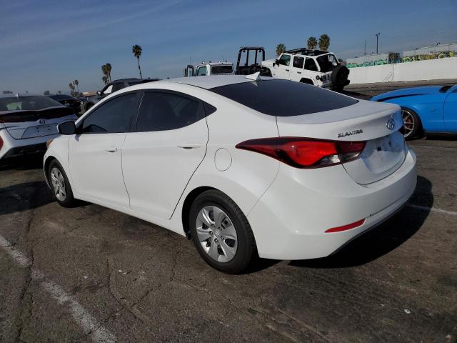 Sedans HYUNDAI ELANTRA 2016 White