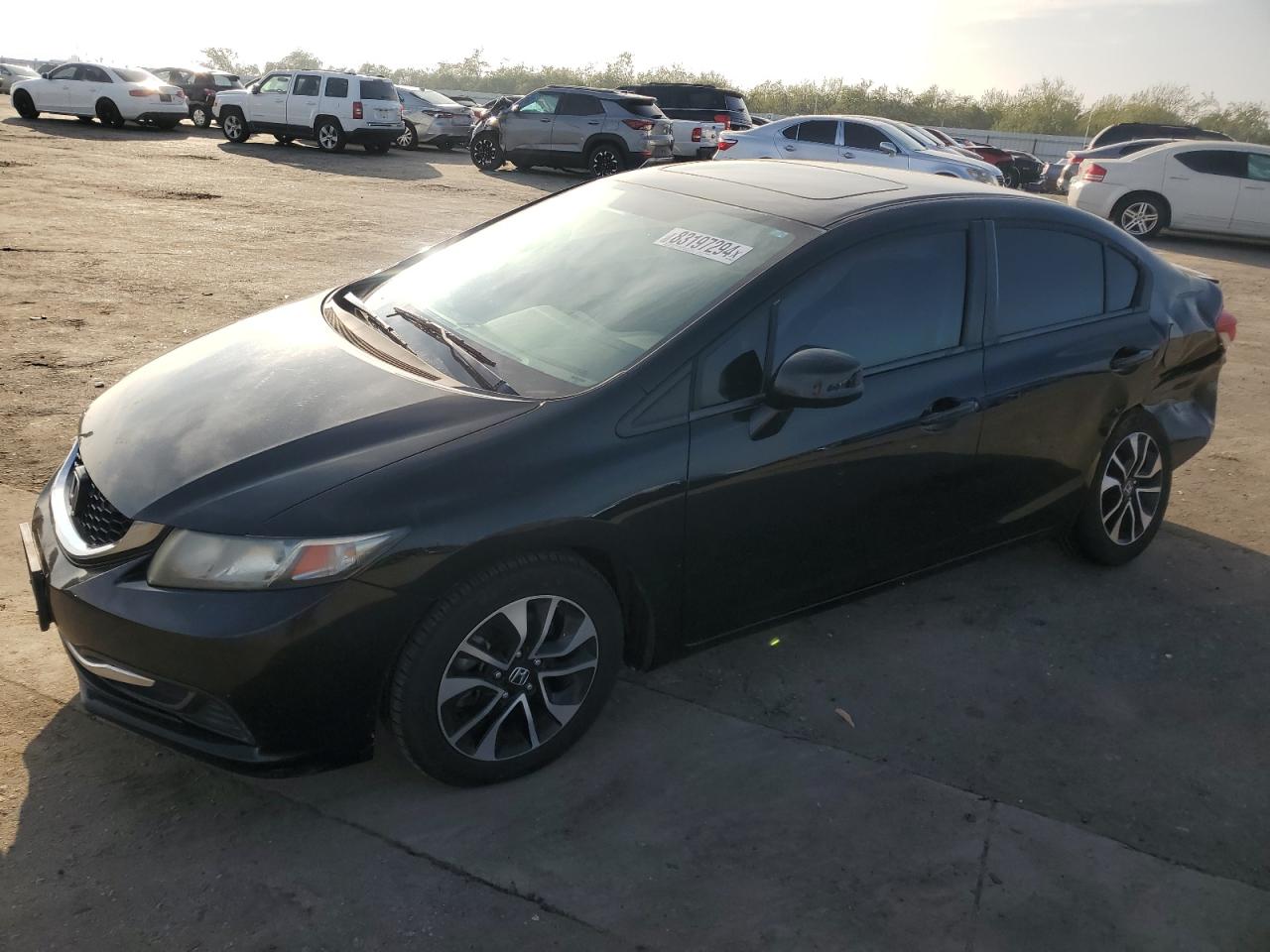 VIN 19XFB2F82DE244114 2013 HONDA CIVIC no.1