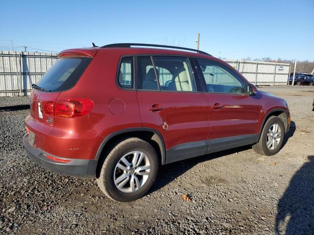  VOLKSWAGEN TIGUAN 2016 Бордовый