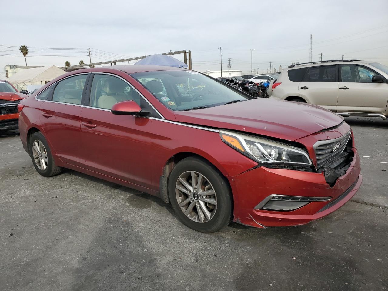 VIN 5NPE24AFXFH174373 2015 HYUNDAI SONATA no.4