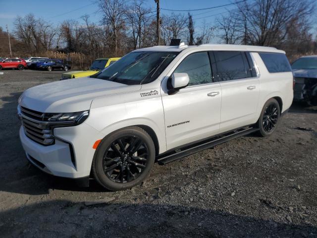  CHEVROLET SUBURBAN 2021 Белы