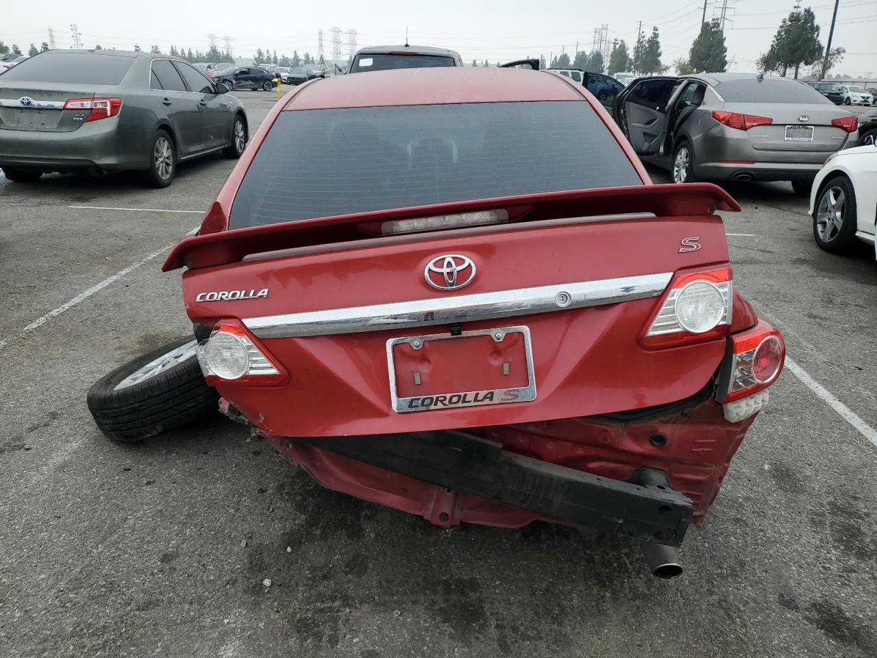 VIN 2T1BU4EE9DC017285 2013 TOYOTA COROLLA no.6