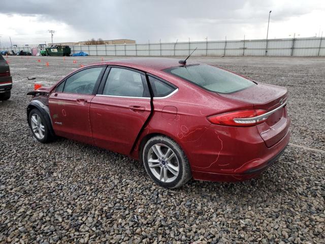  FORD FUSION 2018 Червоний