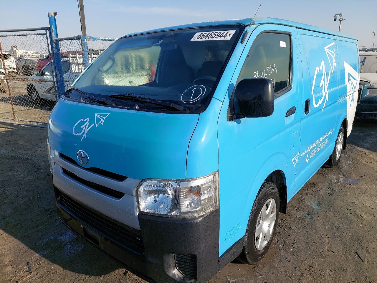 JTFHX02P3P0130042 - 2023 TOYOTA HIACE - #86465944
