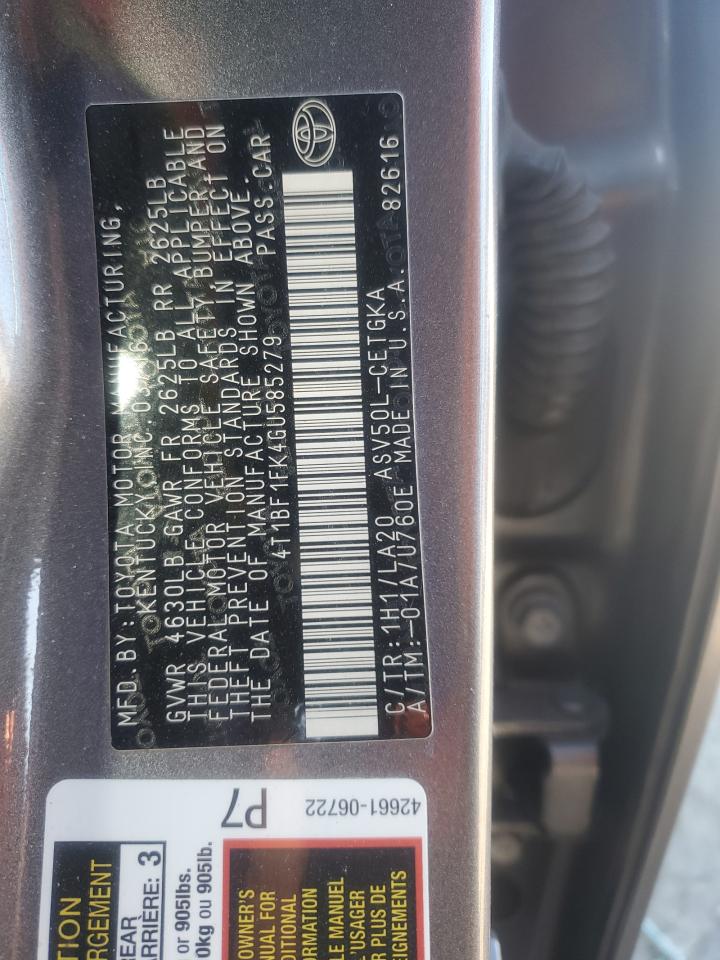 VIN 4T1BF1FK4GU585279 2016 TOYOTA CAMRY no.12