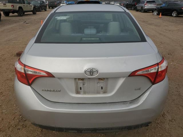  TOYOTA COROLLA 2015 Silver