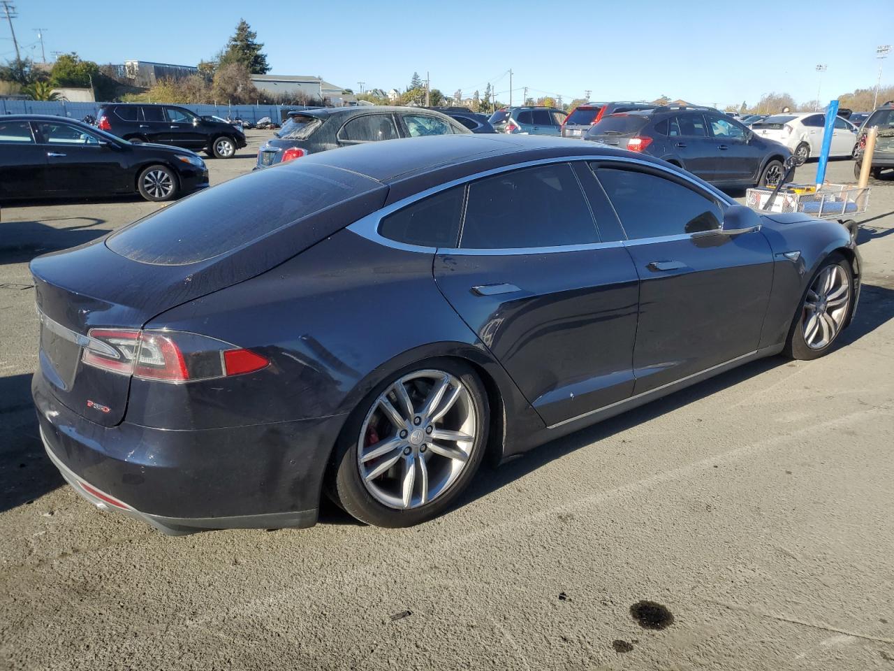 VIN 5YJSA1H25FFP75101 2015 TESLA MODEL S no.3