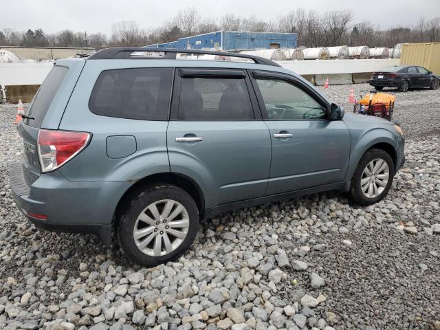  SUBARU FORESTER 2012 Темно-бірюзовий