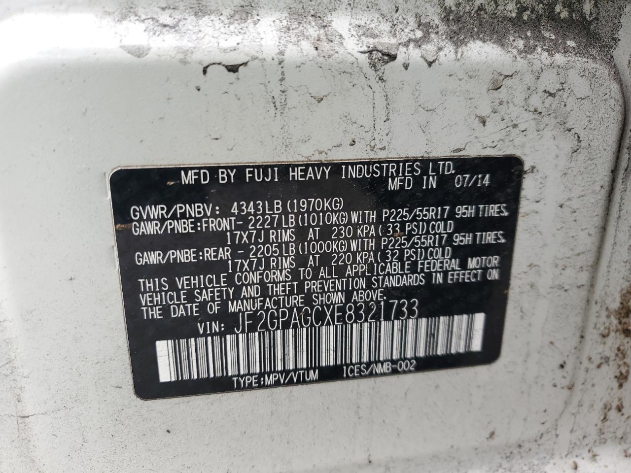2014 Subaru XV - Image 13