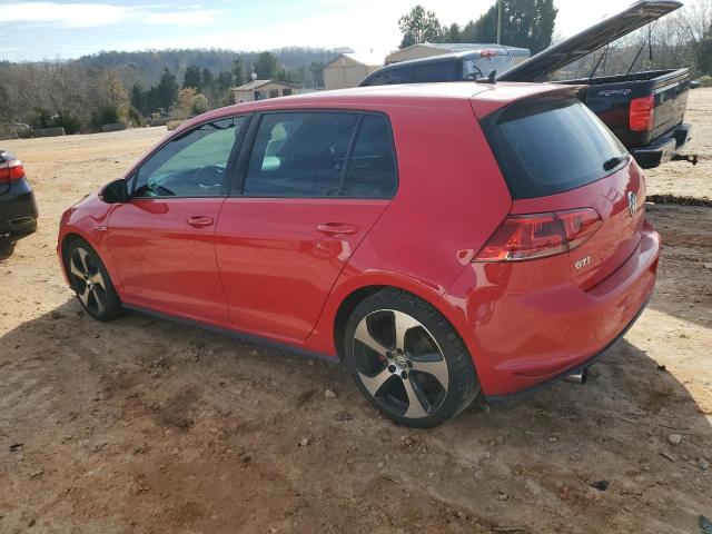  VOLKSWAGEN GTI 2017 Czerwony