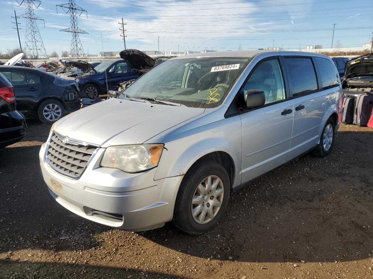 2008 Chrysler Town & Country Lx იყიდება Elgin-ში, IL - Normal Wear