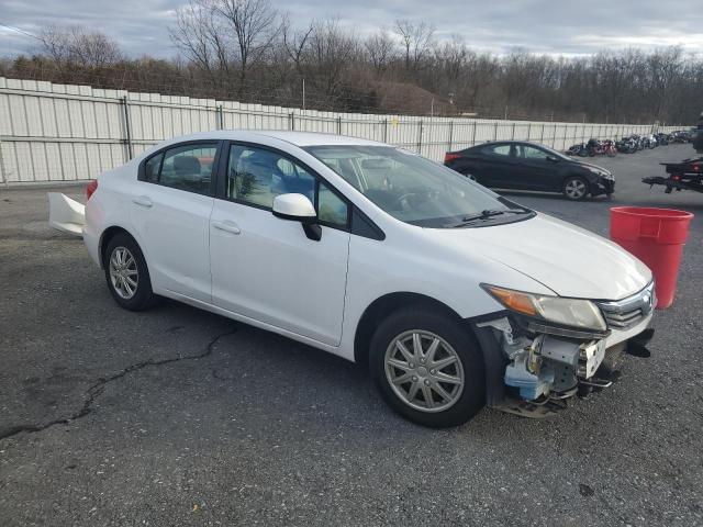  HONDA CIVIC 2012 White