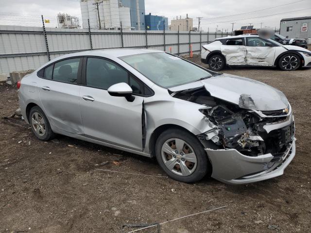 Sedans CHEVROLET CRUZE 2017 Silver