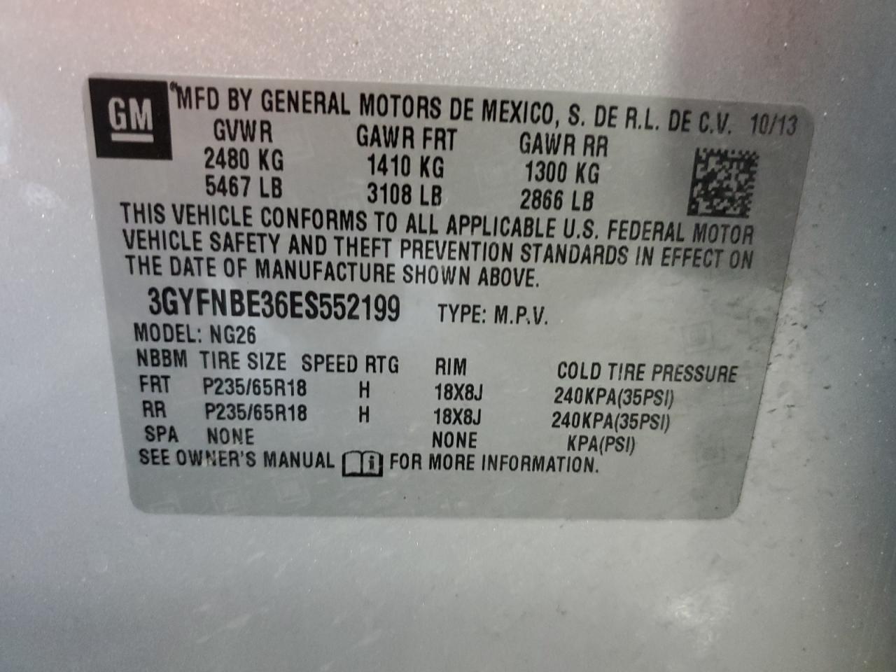 2014 Cadillac SRX - Image 13