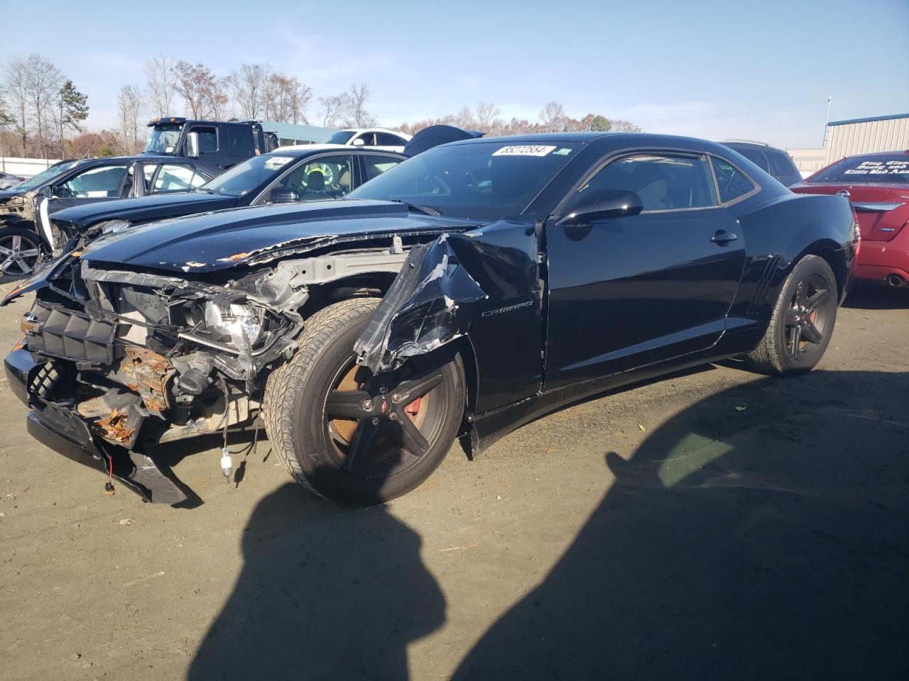 2012 Chevrolet Camaro Lt VIN: 2G1FF1E39C9104216 Lot: 85272554