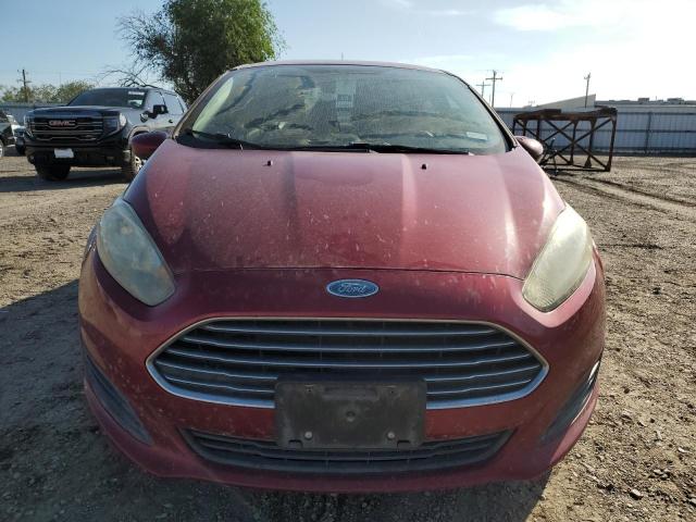  FORD FIESTA 2017 Burgundy