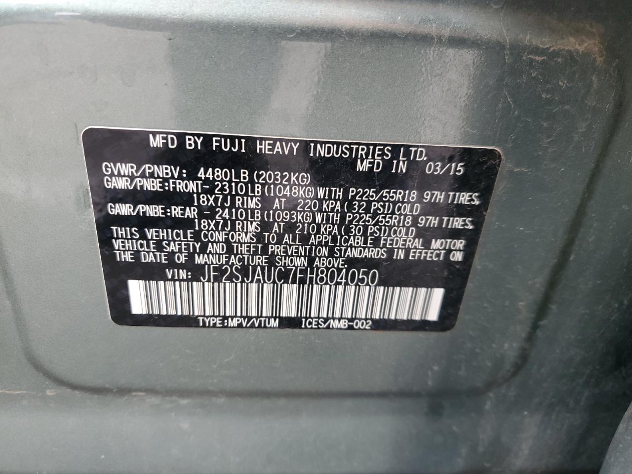 2015 Subaru Forester - Image 13