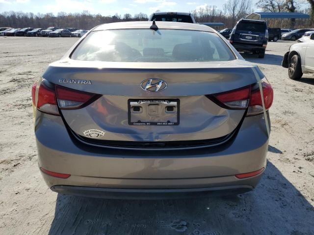  HYUNDAI ELANTRA 2014 Цвет загара