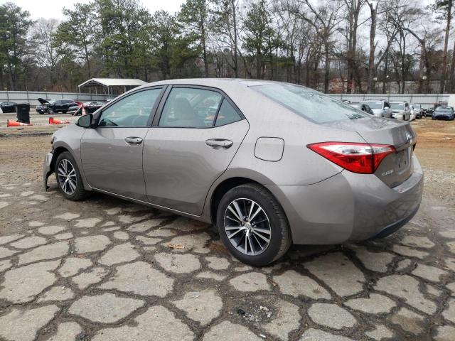  TOYOTA COROLLA 2016 Brązowy