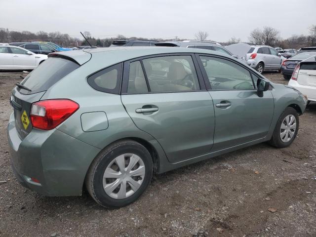  SUBARU IMPREZA 2015 Teal