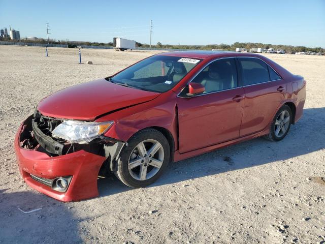  TOYOTA CAMRY 2012 Red