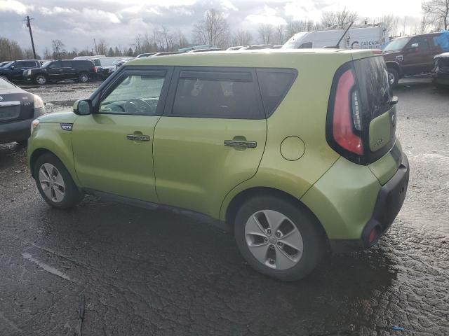  KIA SOUL 2015 Зелений