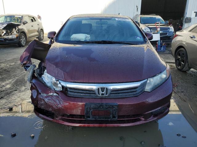  HONDA CIVIC 2012 Burgundy