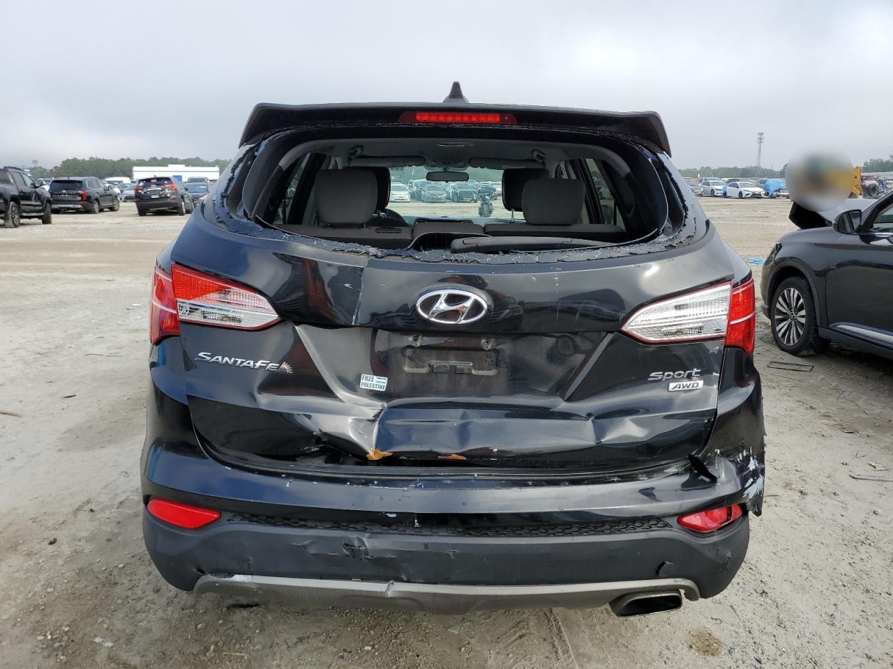 VIN 5XYZTDLB3GG353307 2016 HYUNDAI SANTA FE no.6