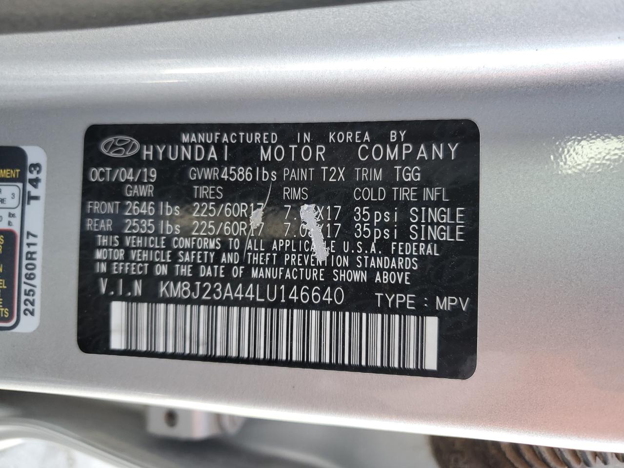 2020 Hyundai Tucson - Image 13