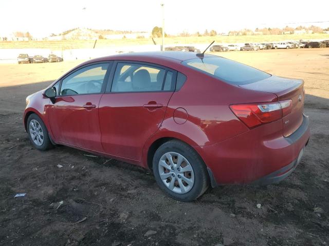 Sedans KIA RIO 2015 Czerwony