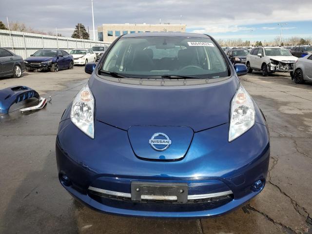  NISSAN LEAF 2016 Синий