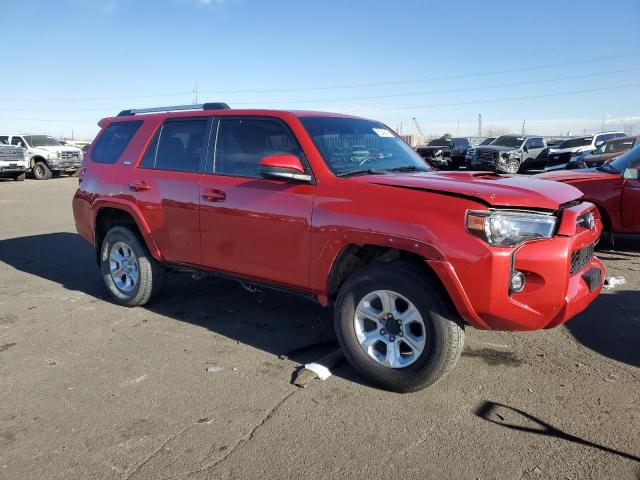  TOYOTA 4RUNNER 2021 Красный