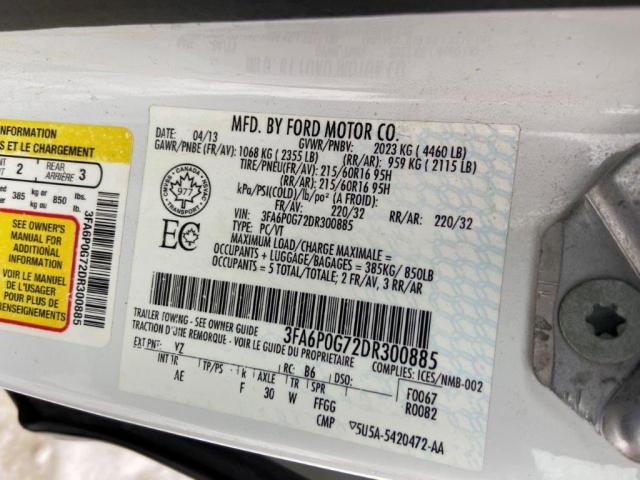 2013 FORD FUSION S  