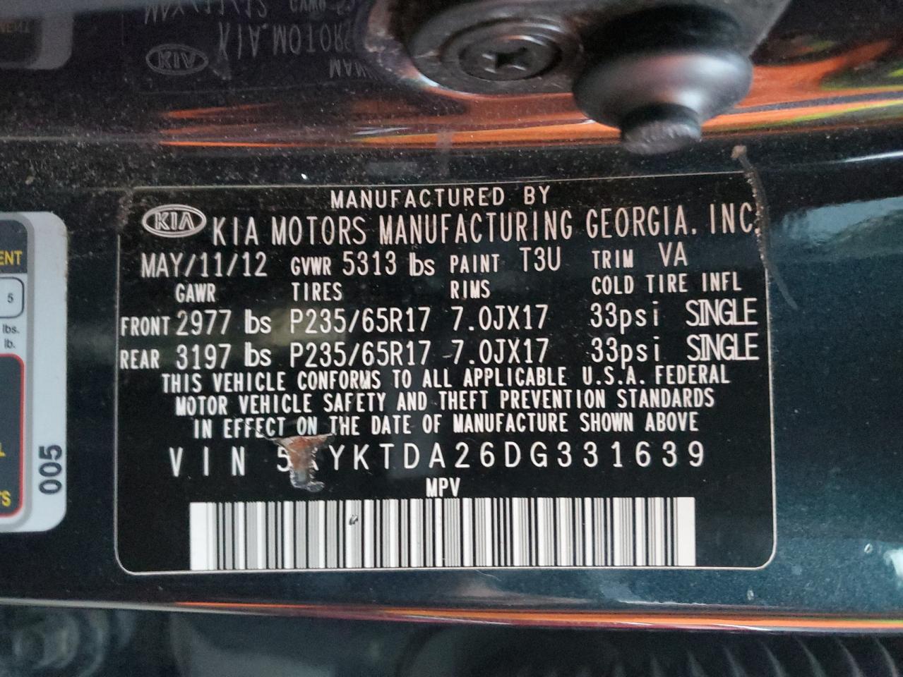 2013 Kia Sorento - Image 12