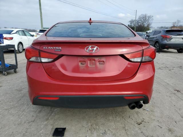  HYUNDAI ELANTRA 2014 Red