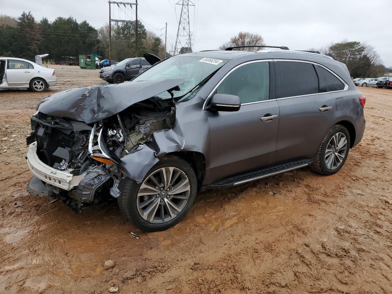 VIN 5FRYD4H79HB020288 2017 ACURA MDX no.1