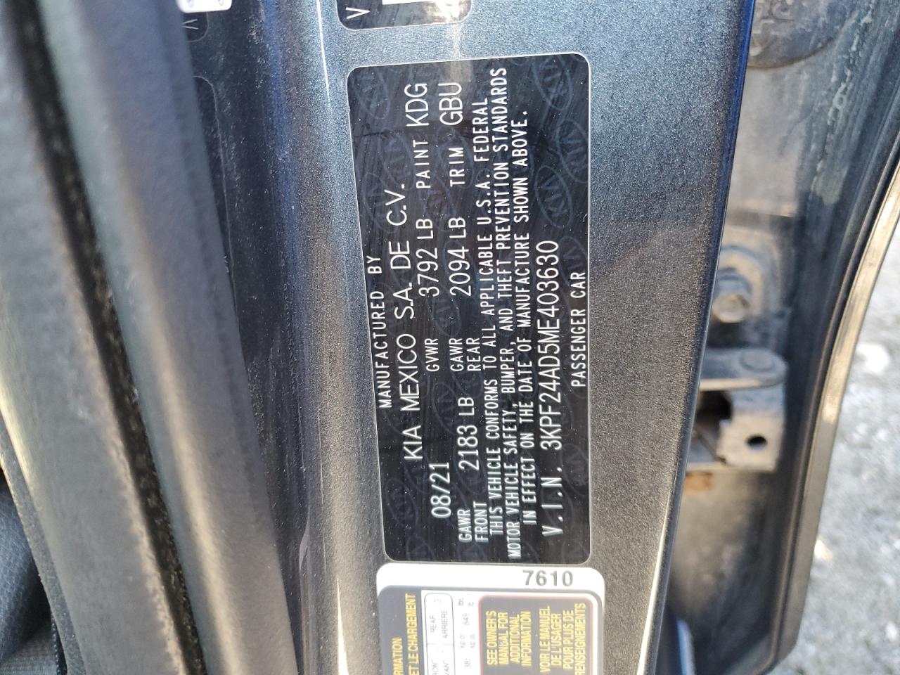 2021 Kia Forte - Image 12