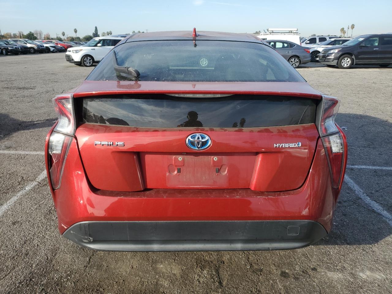 VIN JTDKBRFU3H3555584 2017 TOYOTA PRIUS no.6