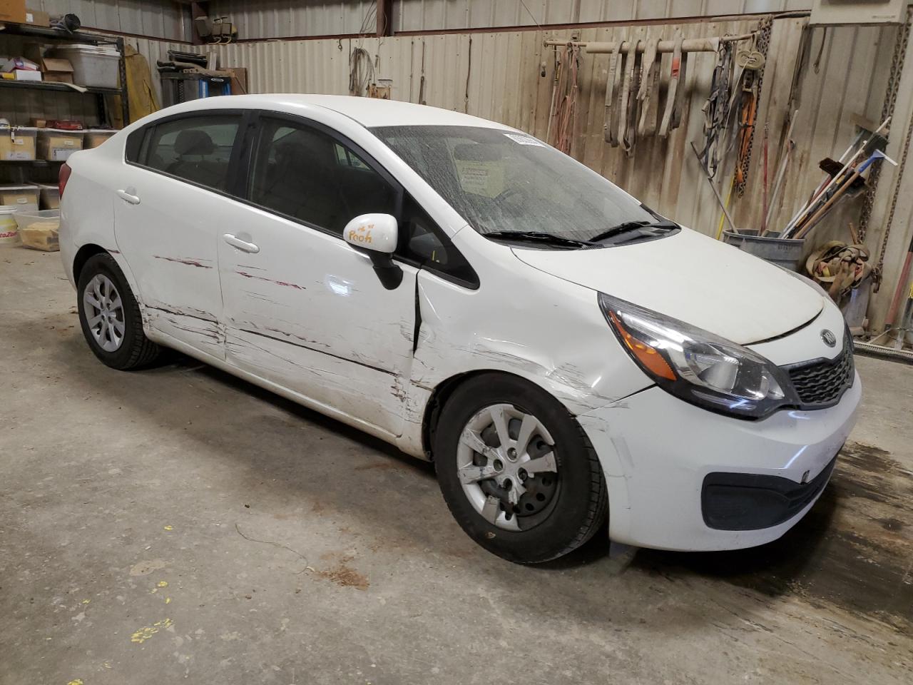 VIN KNADM4A33E6348883 2014 KIA RIO no.4